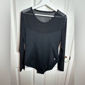 Black Long Sleeve Bodysuit